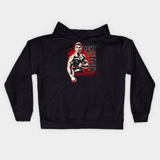 Fight to the death Kids Hoodie